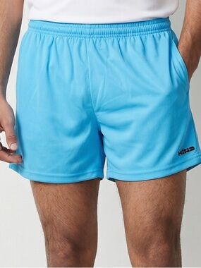 NWT L Hind Men's Light Blue Athletic Running Shorts